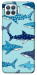 Чехол Shark pattern для Oppo F17 Pro