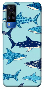 Чехол Shark pattern для Vivo Y51a