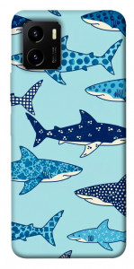 Чохол Shark pattern для Vivo Y15s
