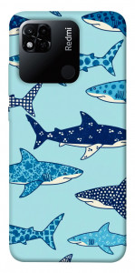 Чехол Shark pattern для Xiaomi Redmi 10A