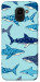 Чохол Shark pattern для Galaxy J6 (2018)