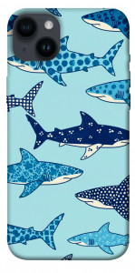 Чохол Shark pattern для iPhone 14 Plus