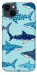 Чохол Shark pattern для iPhone 14 Plus