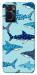 Чехол Shark pattern для Oppo A76 4G