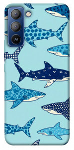 Чохол Shark pattern для TECNO Pop 5 Pro