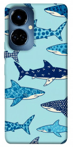 Чохол Shark pattern для TECNO Camon 19 Pro (CI8n)