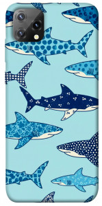 Чехол Shark pattern для Blackview A55