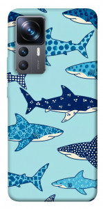 Чохол Shark pattern для Xiaomi 12T