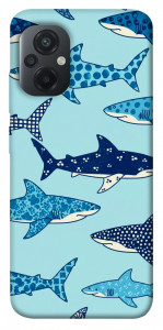 Чехол Shark pattern для Xiaomi Poco M5