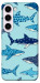 Чехол Shark pattern для Galaxy S23+