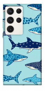 Чехол Shark pattern для Galaxy S23 Ultra