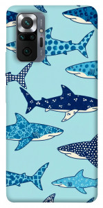 Чехол Shark pattern для Xiaomi Redmi Note 10 Pro Max