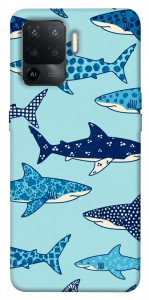 Чехол Shark pattern для Oppo Reno 5 Lite