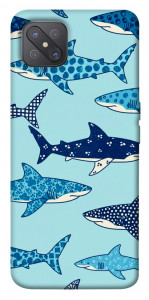 Чохол Shark pattern для Oppo A92s