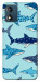 Чехол Shark pattern для Motorola Moto E13