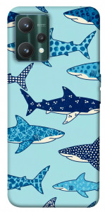 Чехол Shark pattern для Realme 9 Pro