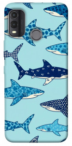 Чохол Shark pattern для Nokia G11 Plus