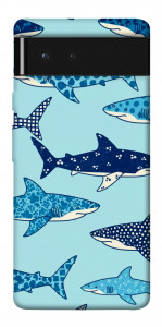 Чохол Shark pattern для Google Pixel 6