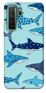 Чохол Shark pattern для Huawei nova 7 SE