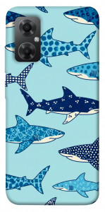 Чехол Shark pattern для Xiaomi Redmi Note 11R