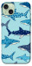Чохол Shark pattern для iPhone 15 Plus