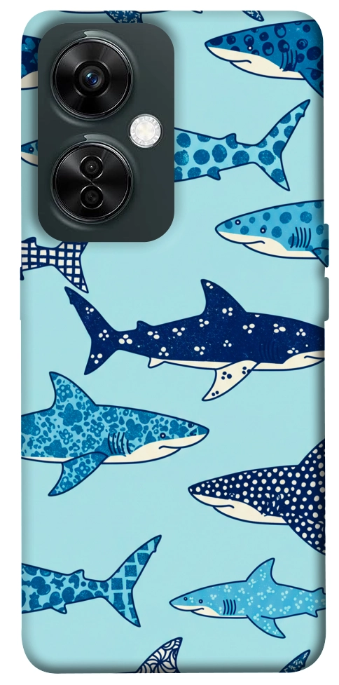 Чехол Shark pattern для OnePlus Nord CE 3 Lite