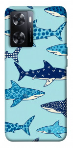 Чехол Shark pattern для OnePlus Nord N20 SE