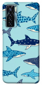 Чехол Shark pattern для TECNO Camon 17 Pro
