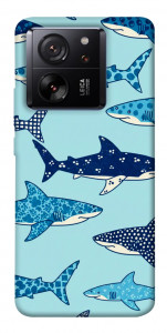 Чехол Shark pattern для Xiaomi 13T