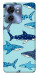 Чехол Shark pattern для Motorola Edge 40