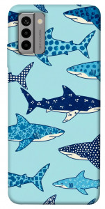 Чехол Shark pattern для Nokia G22