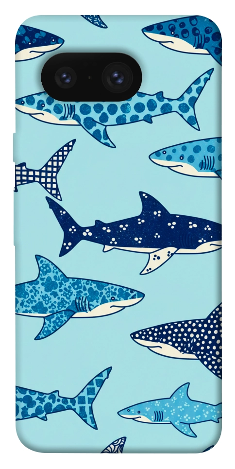 Чохол Shark pattern для Google Pixel 8