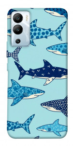 Чехол Shark pattern для Infinix Hot 12i