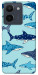 Чехол Shark pattern для Vivo Y36