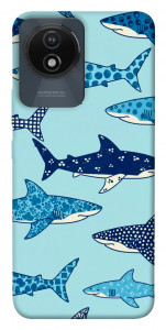 Чохол Shark pattern для Vivo Y02
