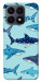 Чехол Shark pattern для Huawei Honor X8a