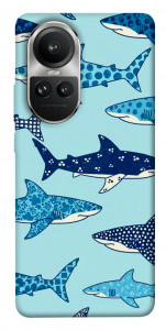 Чохол Shark pattern для Oppo Reno10 Pro