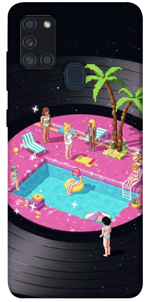 Чехол Pool party для Galaxy A21s (2020)