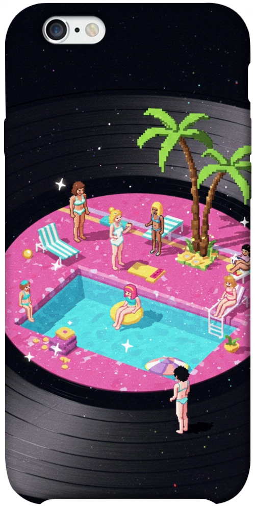 Чохол Pool party для iPhone 6S Plus