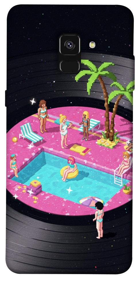 Чохол Pool party для Galaxy A8 (2018)