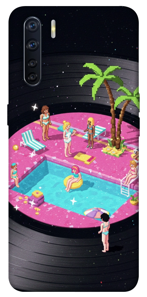 Чехол Pool party для Oppo A91