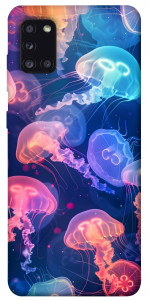 Чохол Neon jellyfishes для Galaxy A31 (2020)