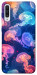 Чехол Neon jellyfishes для Galaxy A50 (2019)