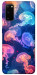 Чохол Neon jellyfishes для Galaxy S20 (2020)