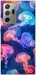 Чохол Neon jellyfishes для Galaxy Note 20 Ultra