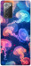 Чохол Neon jellyfishes для Galaxy Note 20