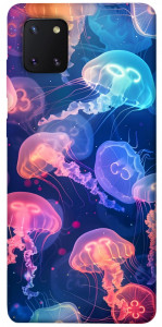 Чехол Neon jellyfishes для Galaxy Note 10 Lite (2020)
