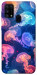 Чехол Neon jellyfishes для Galaxy M31 (2020)