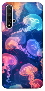 Чехол Neon jellyfishes для Huawei Nova 5T