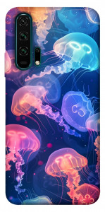 Чехол Neon jellyfishes для Huawei Honor 20 Pro